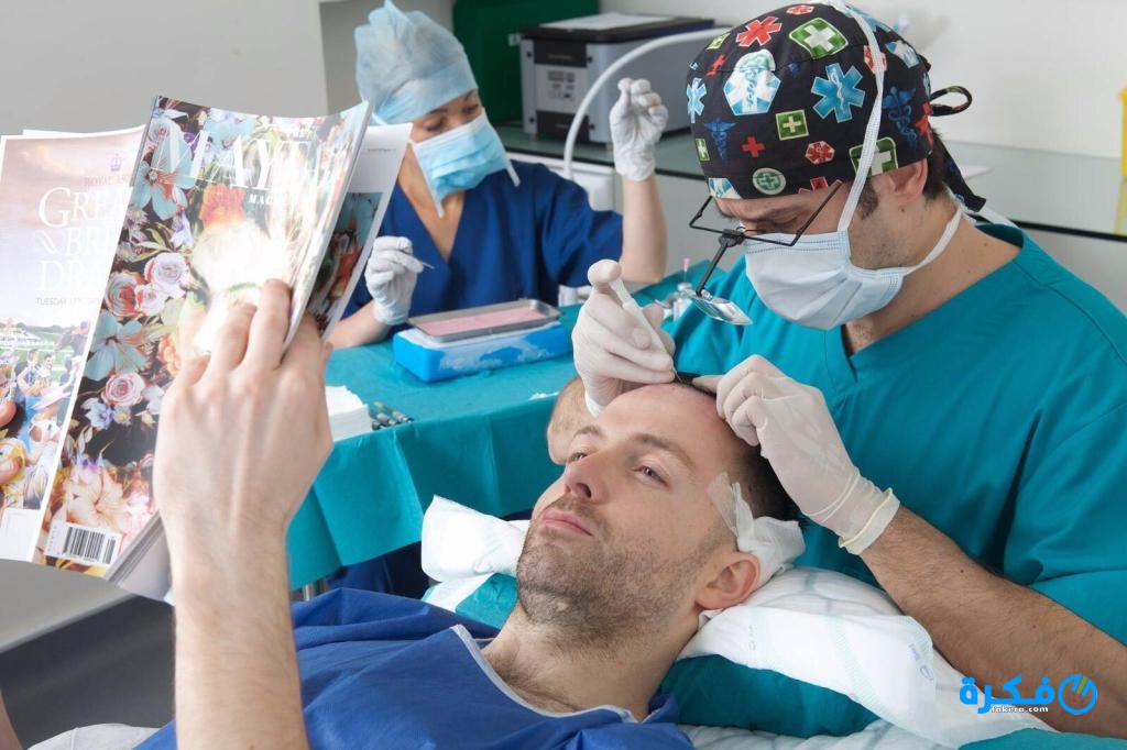 زراعة الشعر باستخدام شعر الجسم تقنية bht