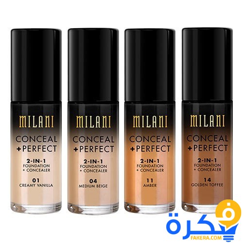 Milani 2 in 1 foundation