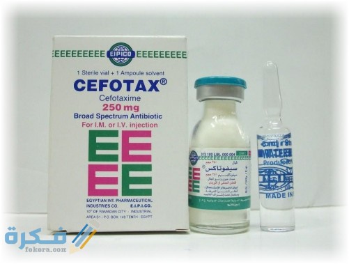 حقن سيفوتاكس cefotax لعلاج الالتهابات