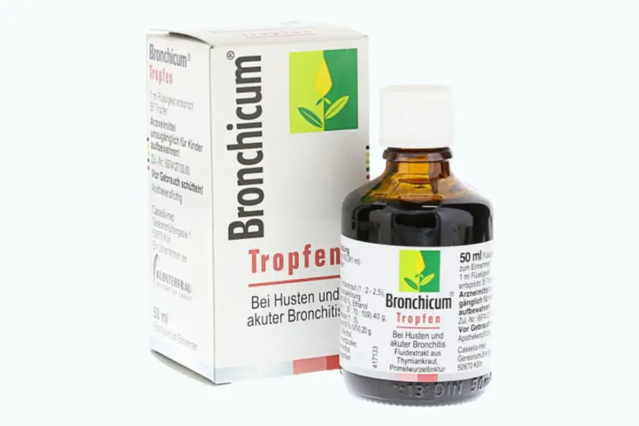 برونشيكم Bronchicum Syrup لعلاج الحكة برونشيكم Bronchicum Syrup لعلاج الحكة