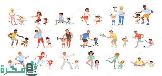 مراحل النشاط البدني بالترتيب